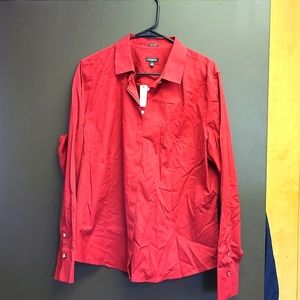 Talbots Button-down red shirt